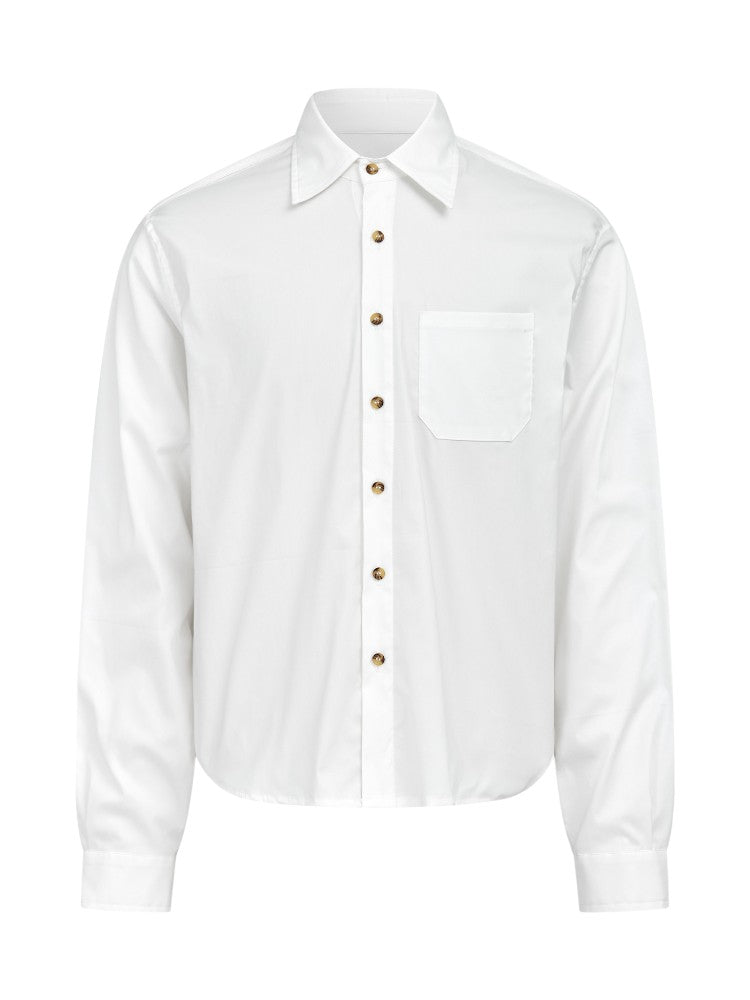 Pima Cotton Wrinkle-Resistant Shirt