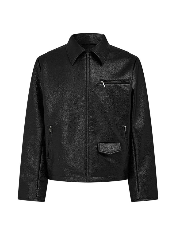 Motorcycle Rider Leather Jacket