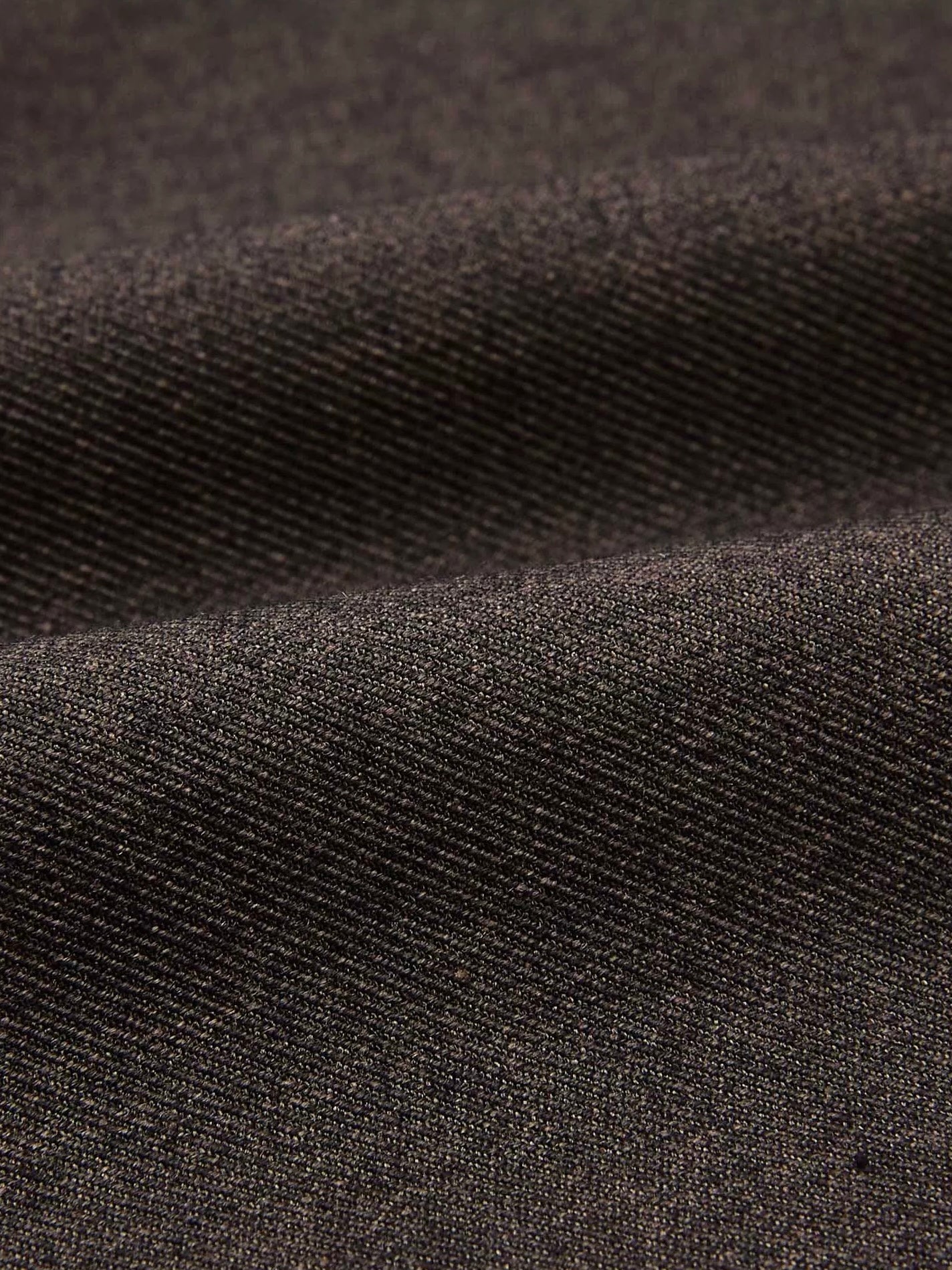 "Double Waist Houndstooth" Wool Blend Spliced Long Pants