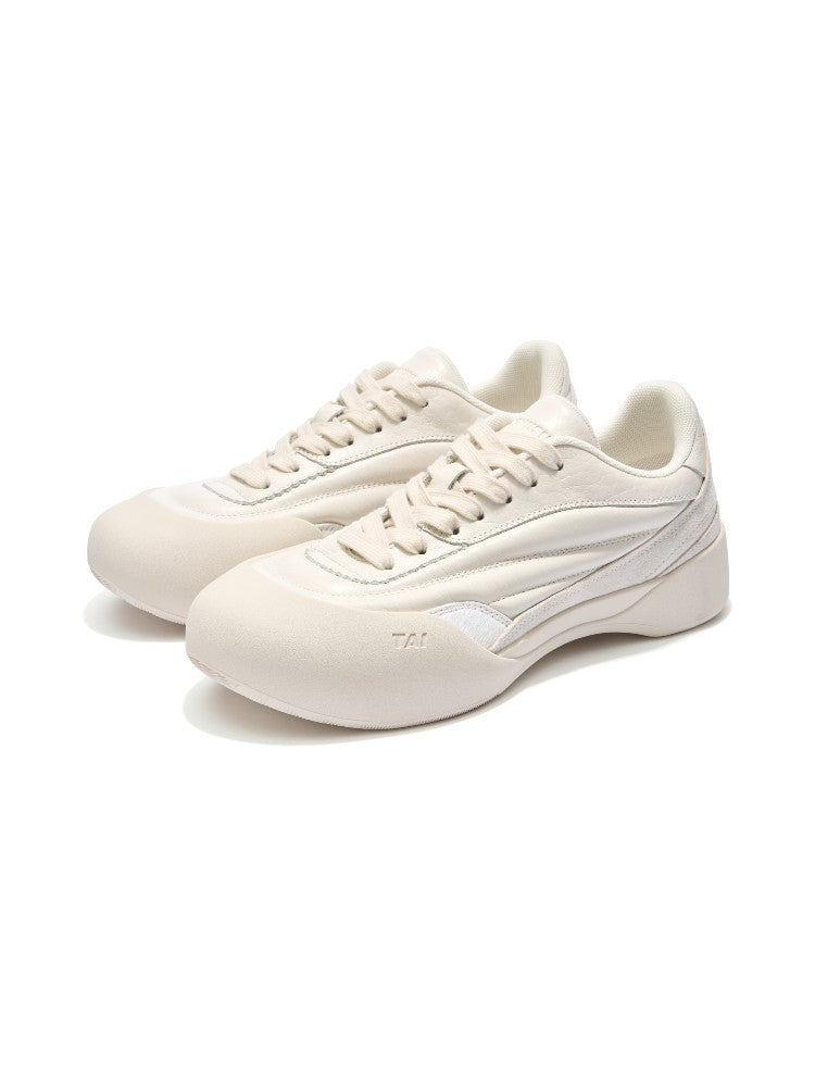 Leather Curve Wanderer Shoes
