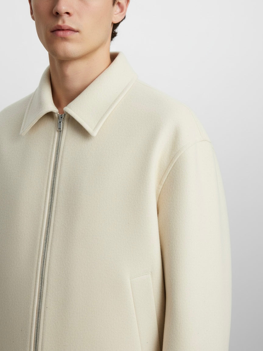 TAICHIISM Outerwear Collection - Minimalist Aesthetic Clothing with Perfect Fit Tailoring, Featuring Mens Leather Jackets, Womens Bomber Jackets, Floral Bomber Jackets, Houndstooth Jackets, Wool Coats, and Reversible Canvas Jackets for Men and Women