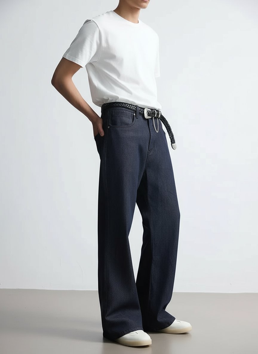 TAICHIISM Jeans Collection - Minimalist Aesthetic Clothing with Perfect Fit Tailoring, Featuring Flare Jeans, Bootcut Jeans Women and Men, Black Bootcut Jeans, Baggy Jeans Men, and Low Waist Flare Denim Jeans