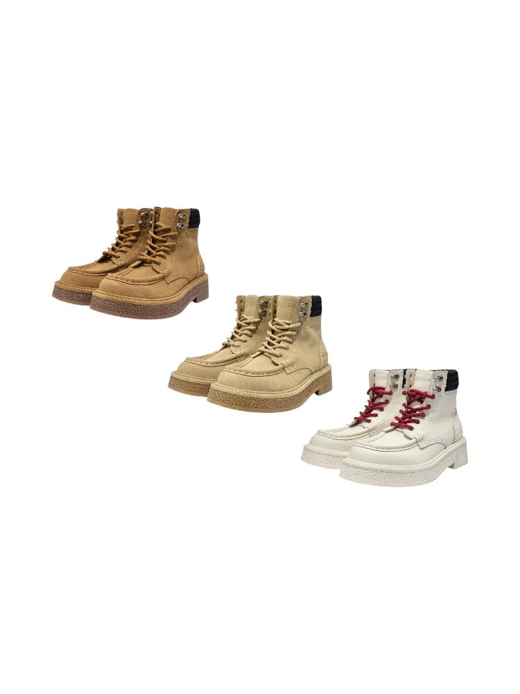 Cowhide Desert Martin Boots