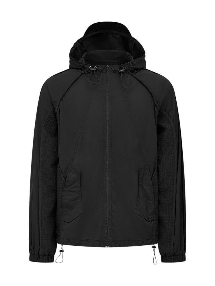 UPF100+ Triple Deconstruction Breathable Hooded Sunscreen Jacket