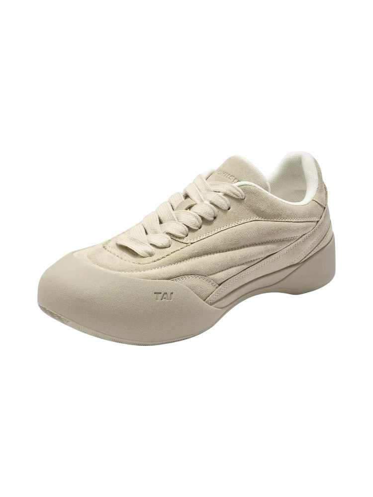 Leather Curve Wanderer Shoes