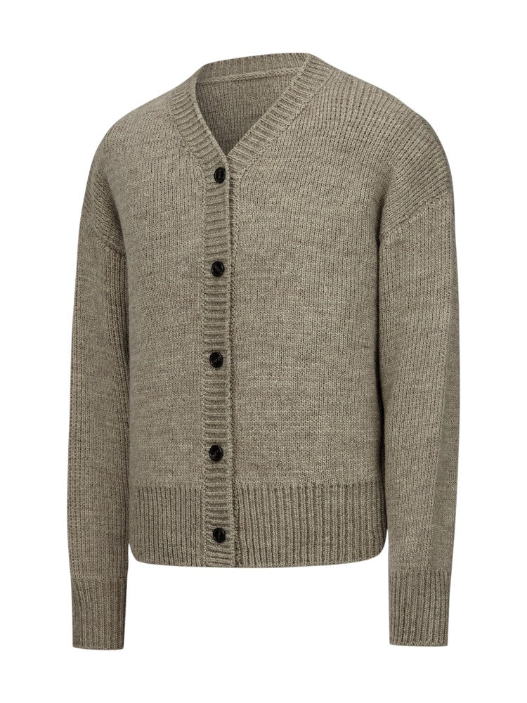 Wool Lace Knit Sweater