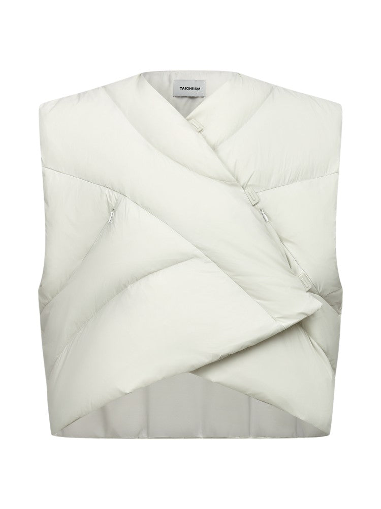 Deconstructed Down Vest