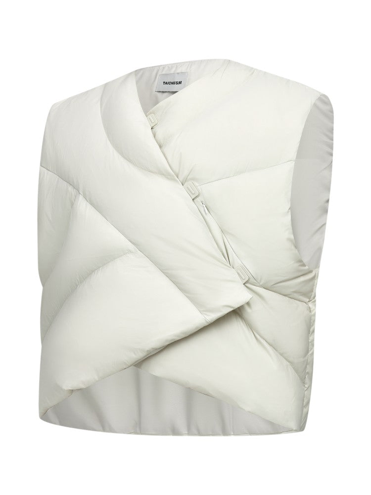 Deconstructed Down Vest