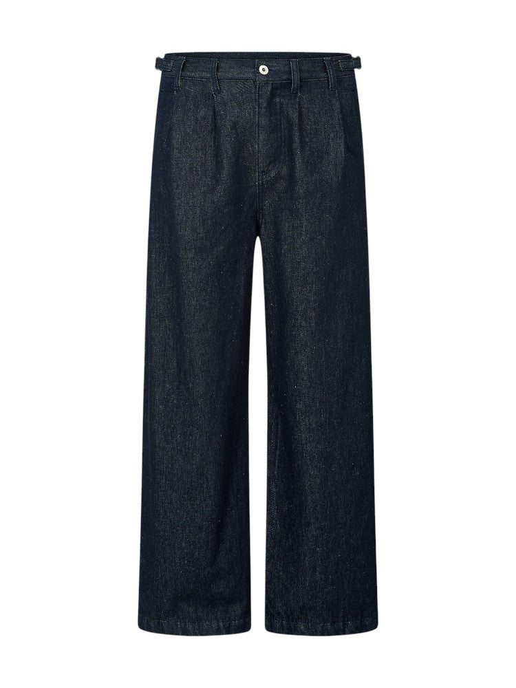 Green Cliff Ramie Linen Jeans