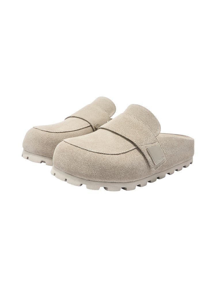 Fat Head Suede Mule Slippers