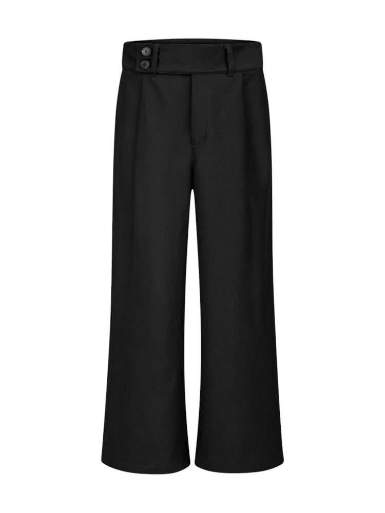 Buttons Draped Suit Pants