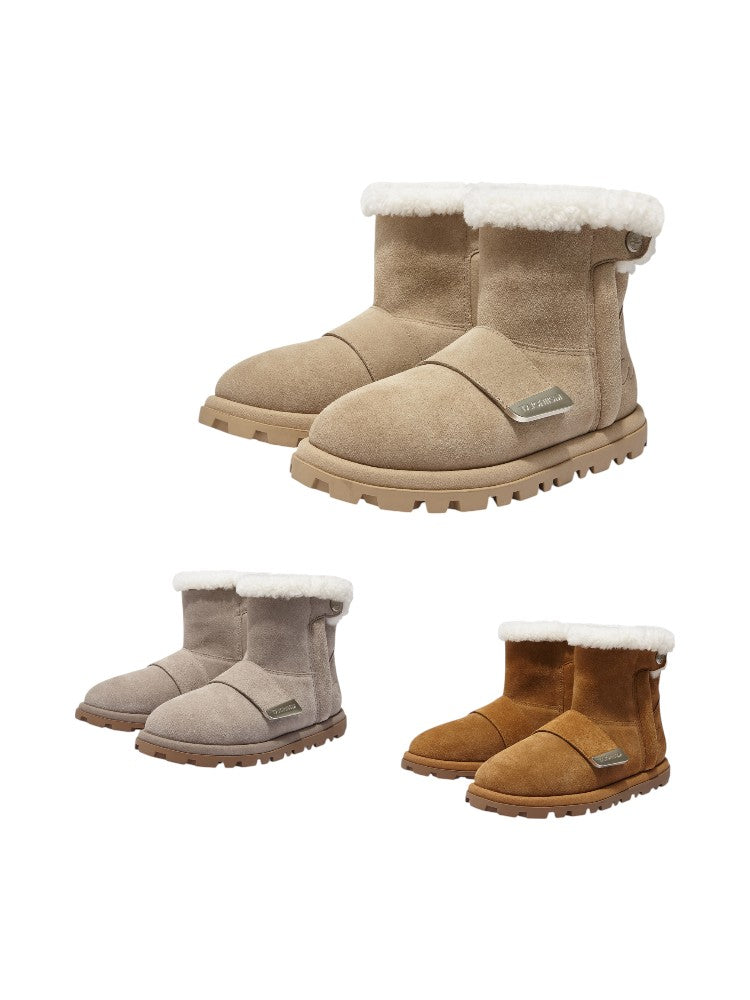 Fur-Lined Snow Boots