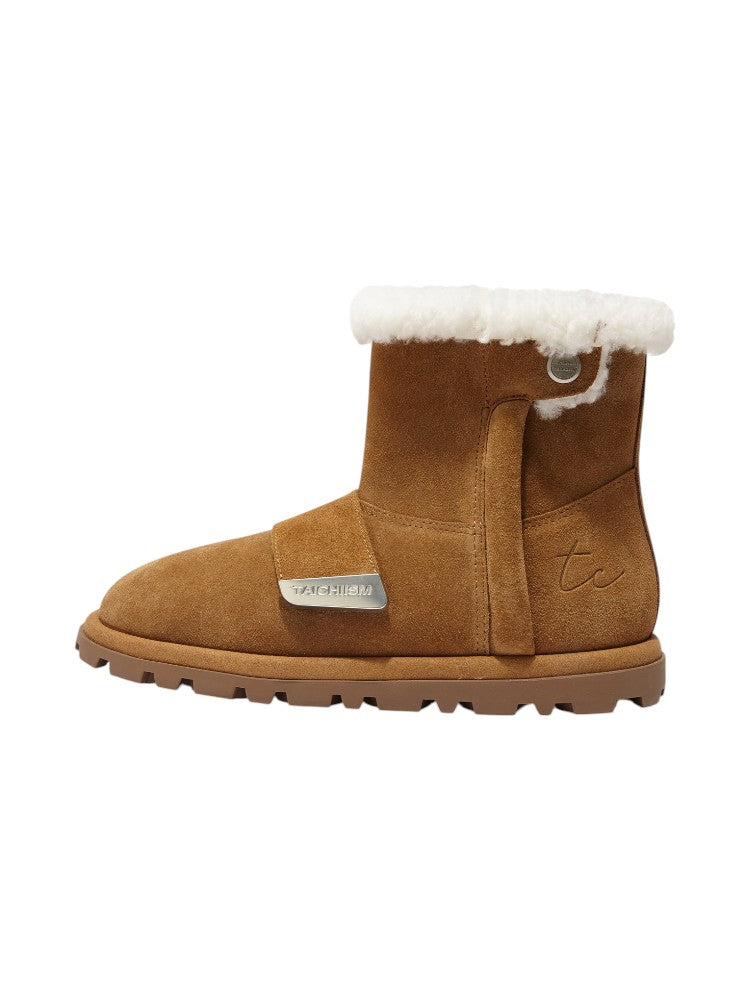 Fur-Lined Snow Boots