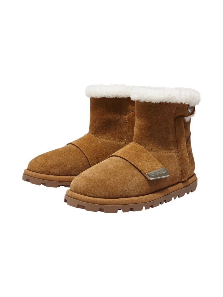 Fur-Lined Snow Boots