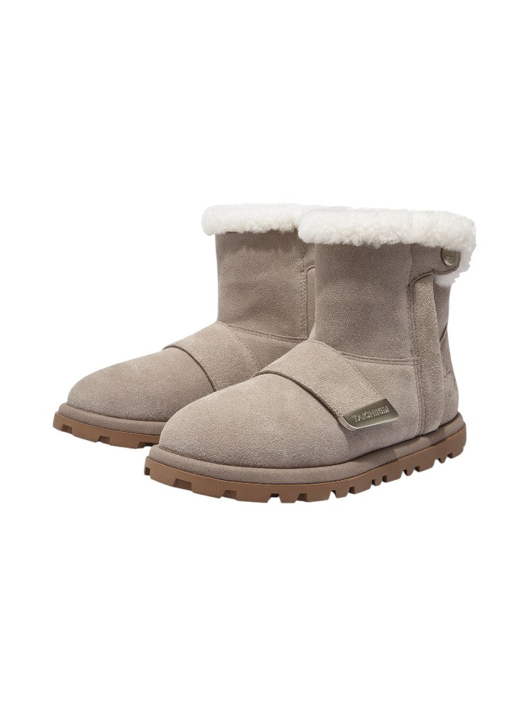 Fur-Lined Snow Boots