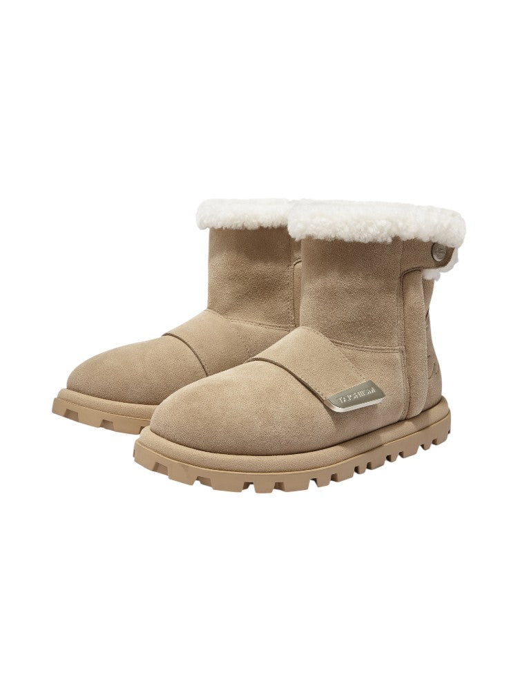Fur-Lined Snow Boots