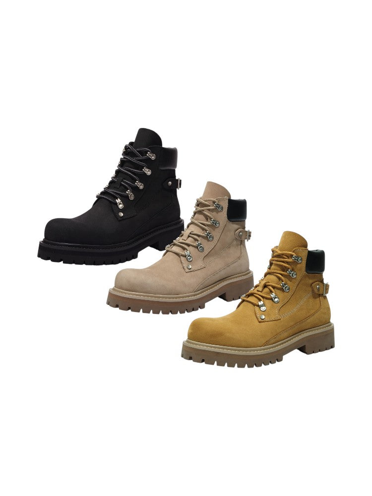 Italian Cowhide Martin Boots