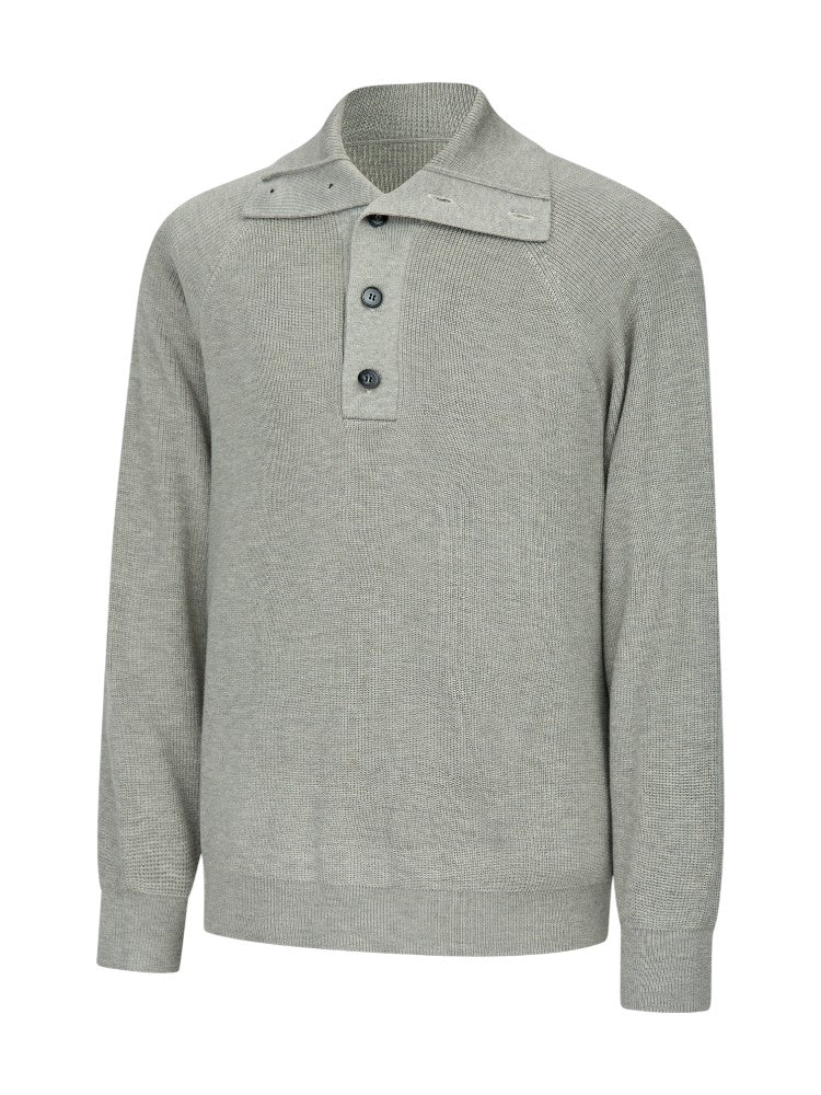 Three-Form Wool Sweater