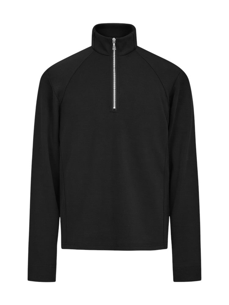 Modal Half-Zip Long Sleeve Shirt