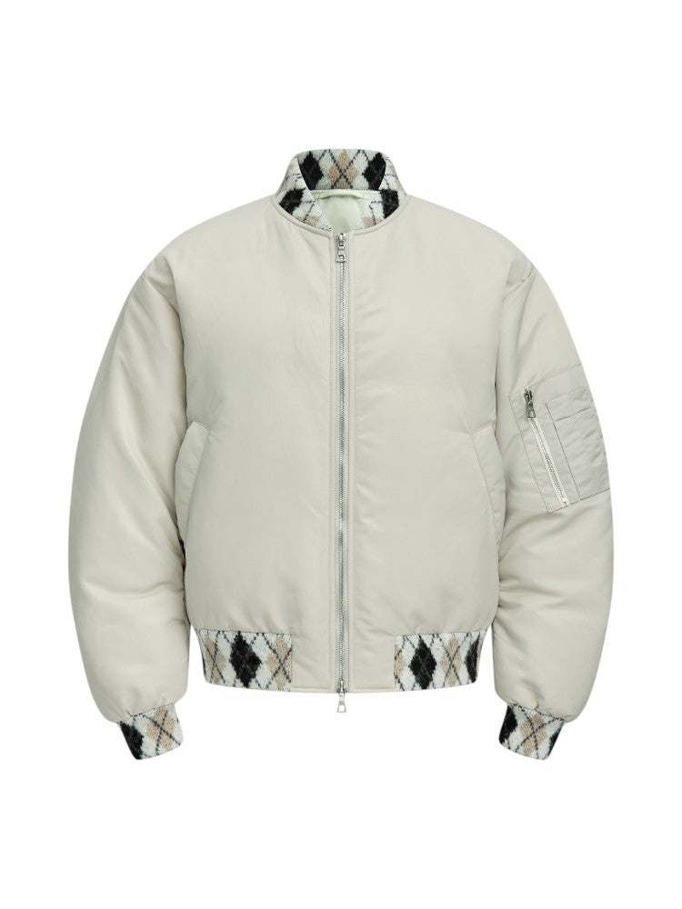 Fair Isle Goose Down Jacket