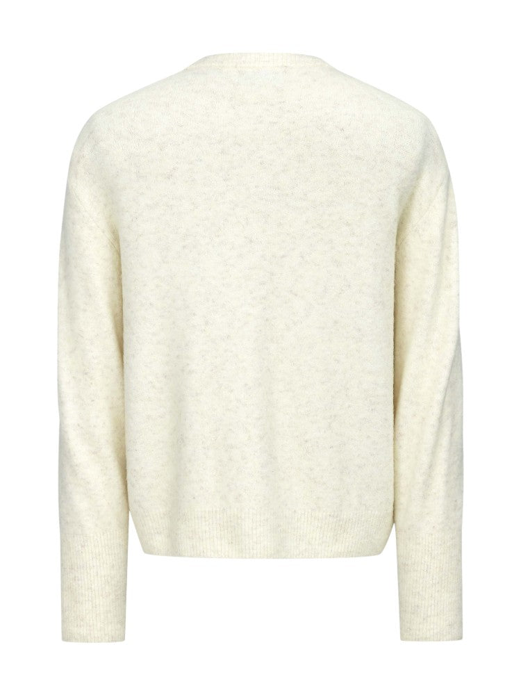 Wool Blend Button-Up Cardigan