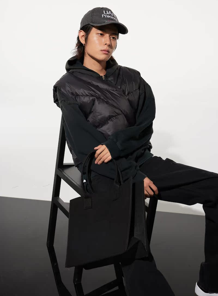 Deconstructed Down Vest