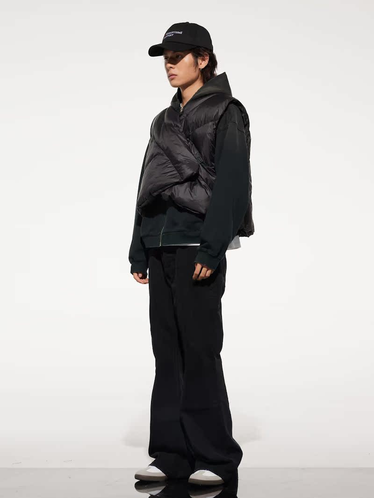Deconstructed Down Vest