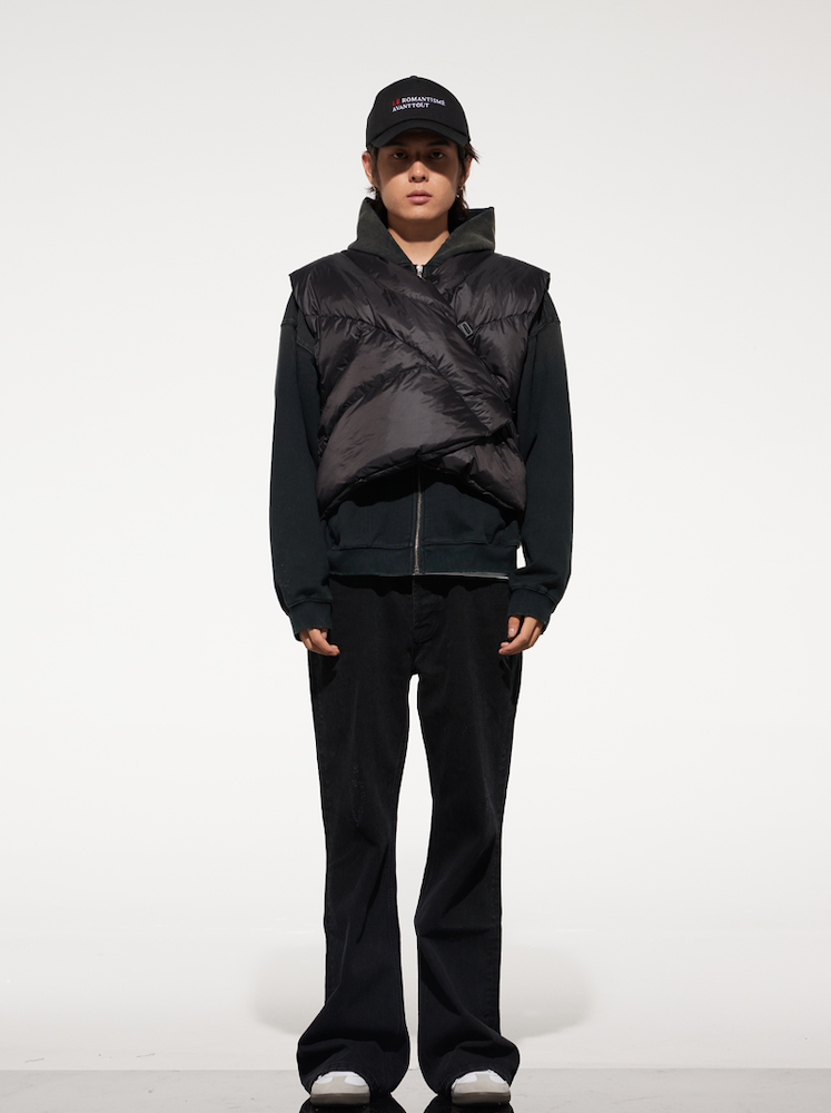 Deconstructed Down Vest