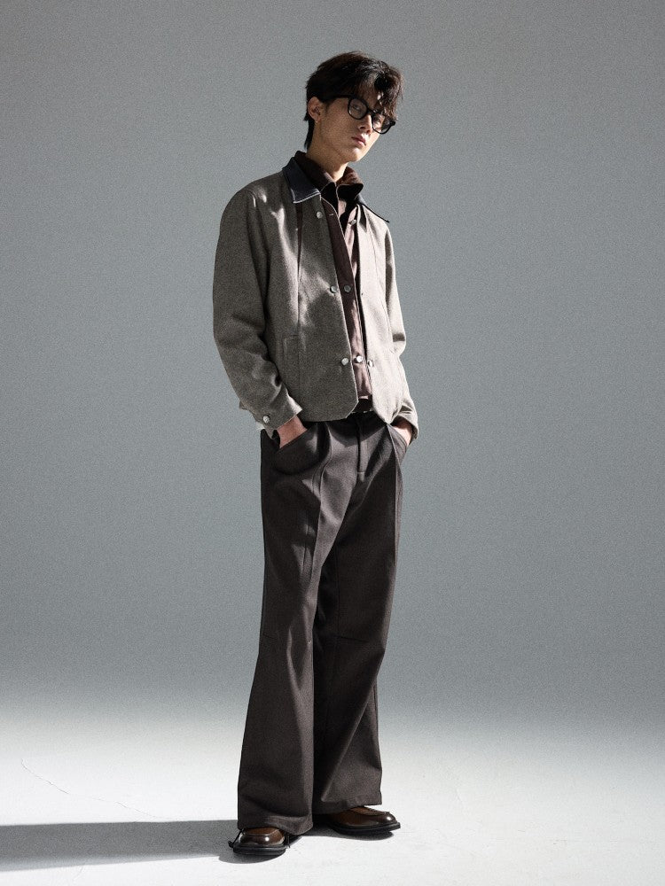 Herringbone Wool Jacket