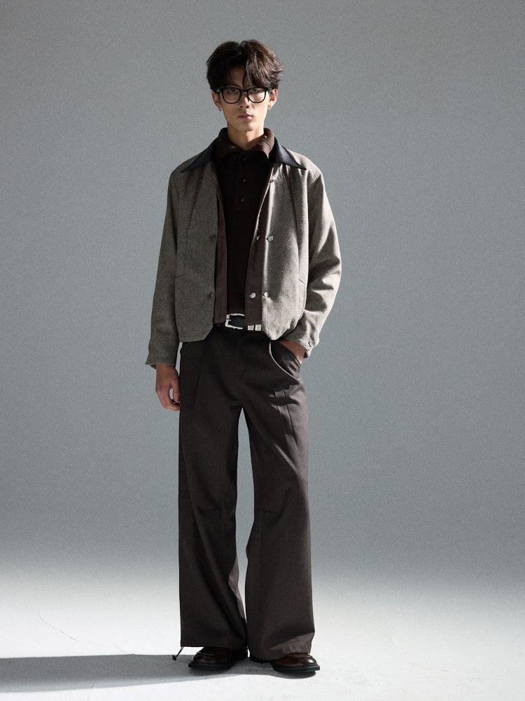 Herringbone Wool Jacket