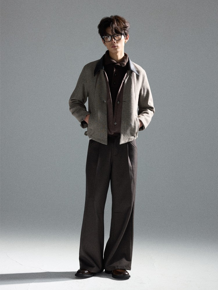 Herringbone Wool Jacket
