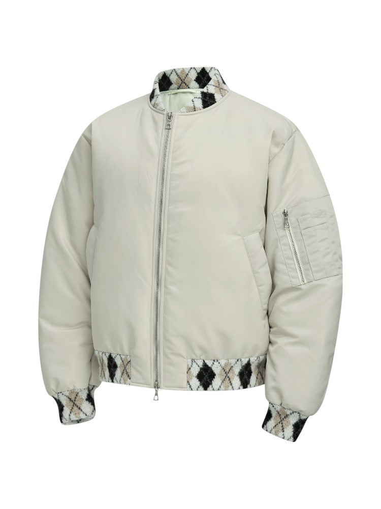 Fair Isle Goose Down Jacket