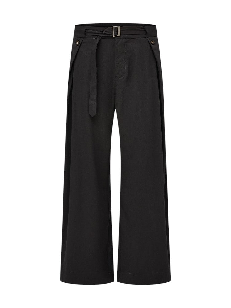 Linen Textured "Zen" Suit Pants