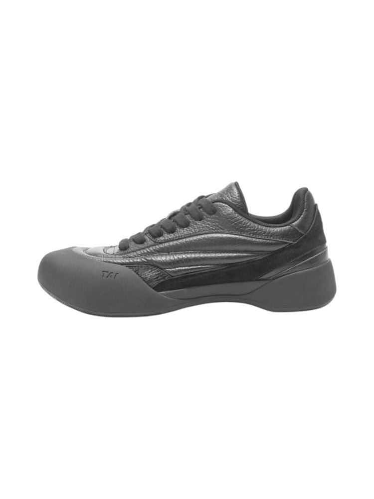 Leather Curve Wanderer Shoes