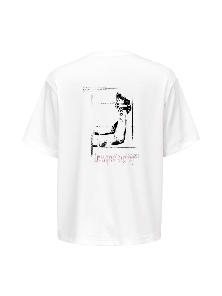 “Rubber Killer” Illustrated Short-Sleeve Shirt