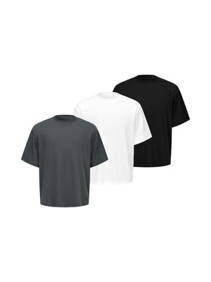 "Liquid Ammonia Pima" Boxy Short-Sleeve Tee