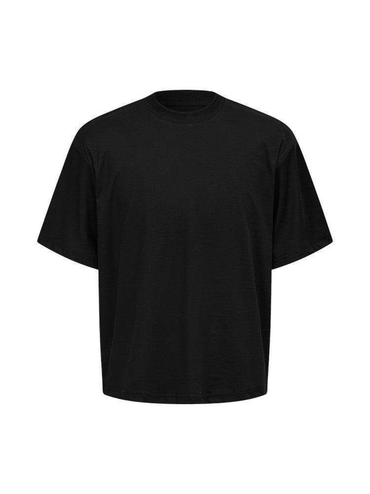 "Liquid Ammonia Pima" Boxy Short-Sleeve Tee