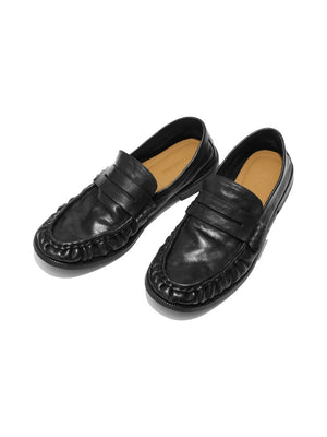 Horsehide Washed Loafers
