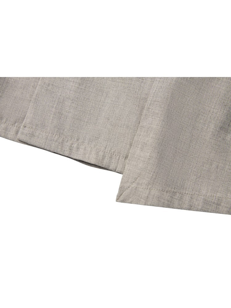 Deconstructed Geometric Acetate Wool Shirt