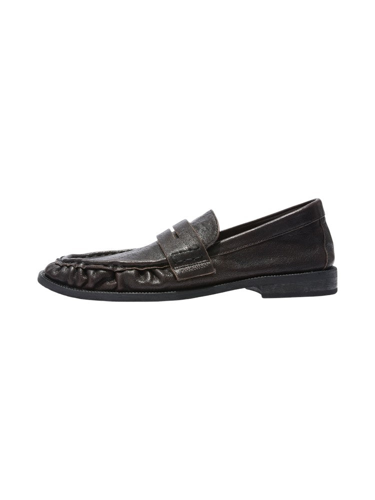 Horsehide Washed Loafers