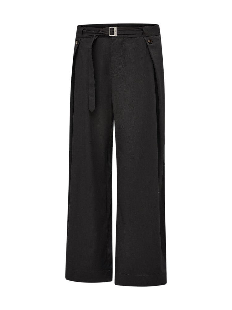 Linen Textured "Zen" Suit Pants