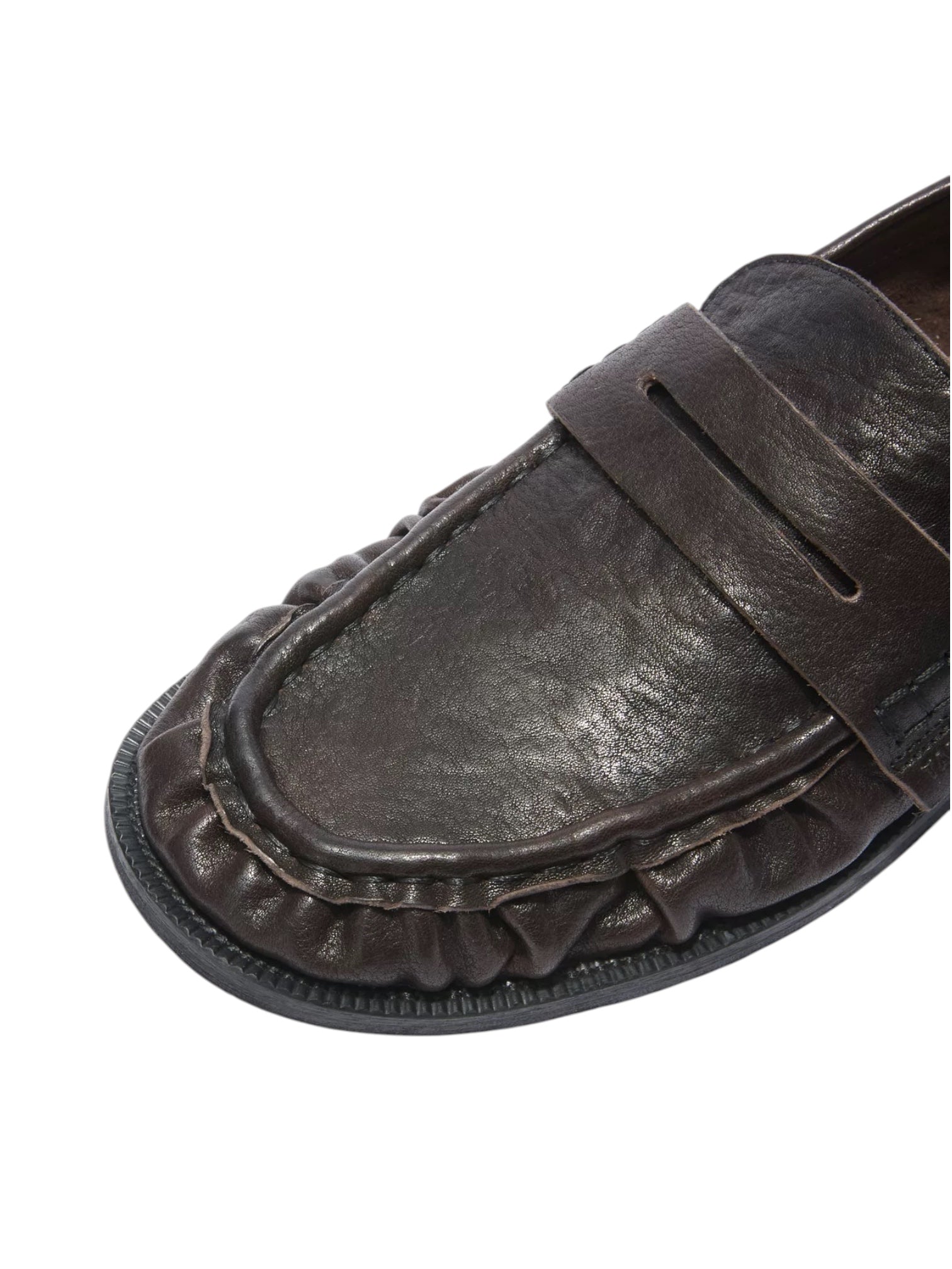 Horsehide Washed Loafers