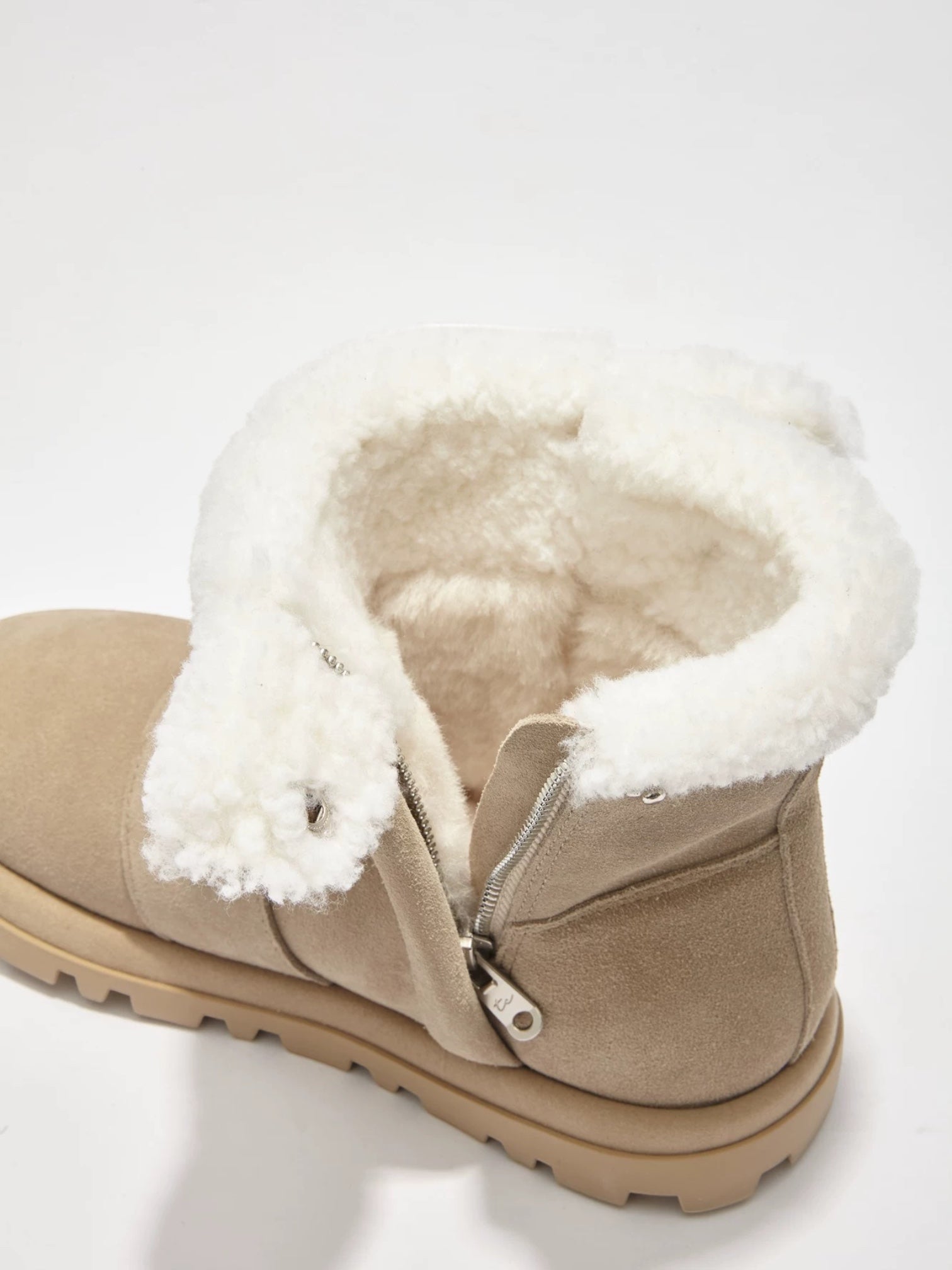 Fur-Lined Snow Boots