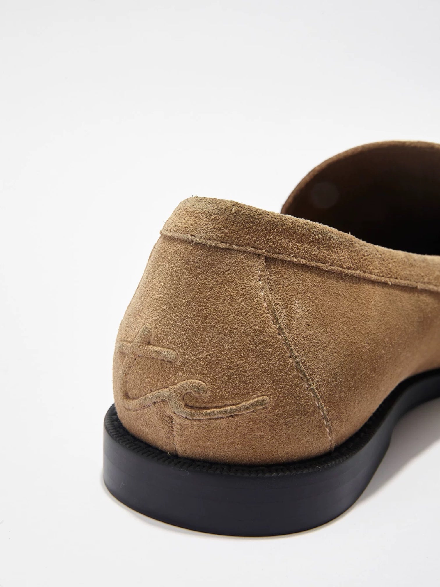 Suede Thin-Sole Loafers
