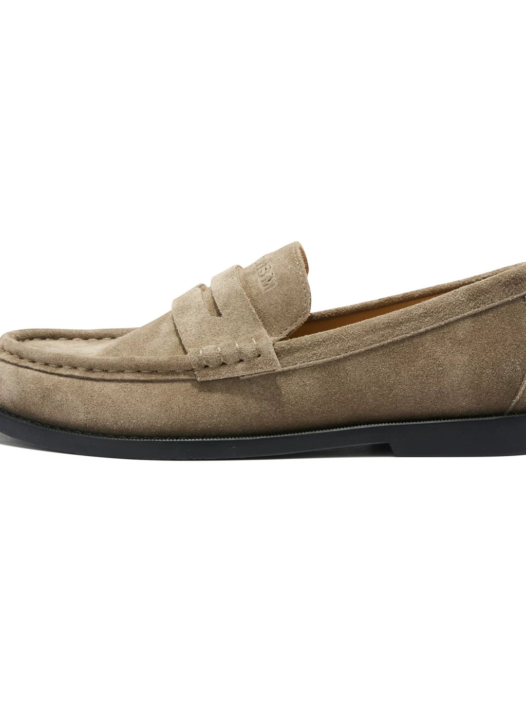 Suede Thin-Sole Loafers