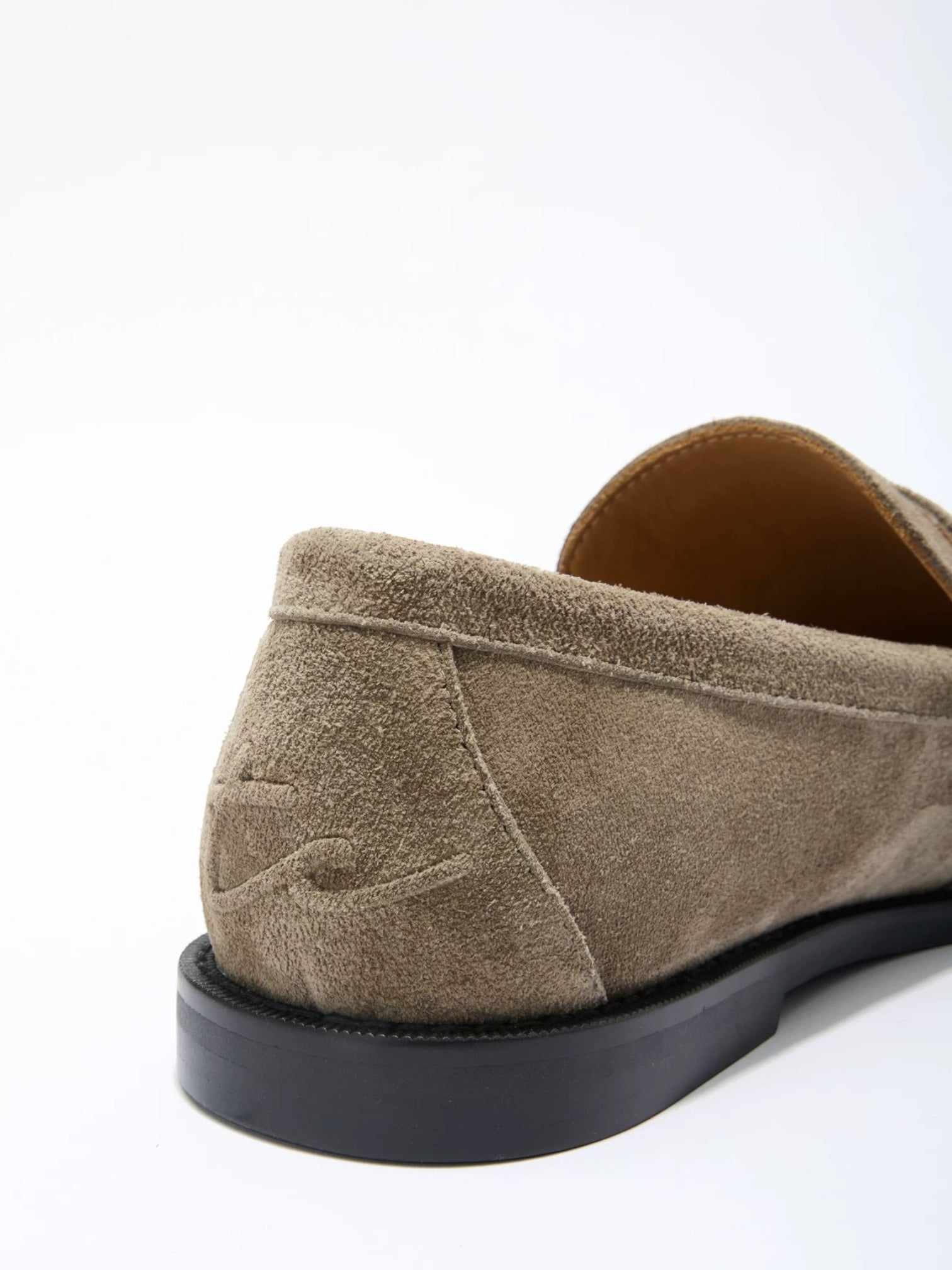Suede Thin-Sole Loafers