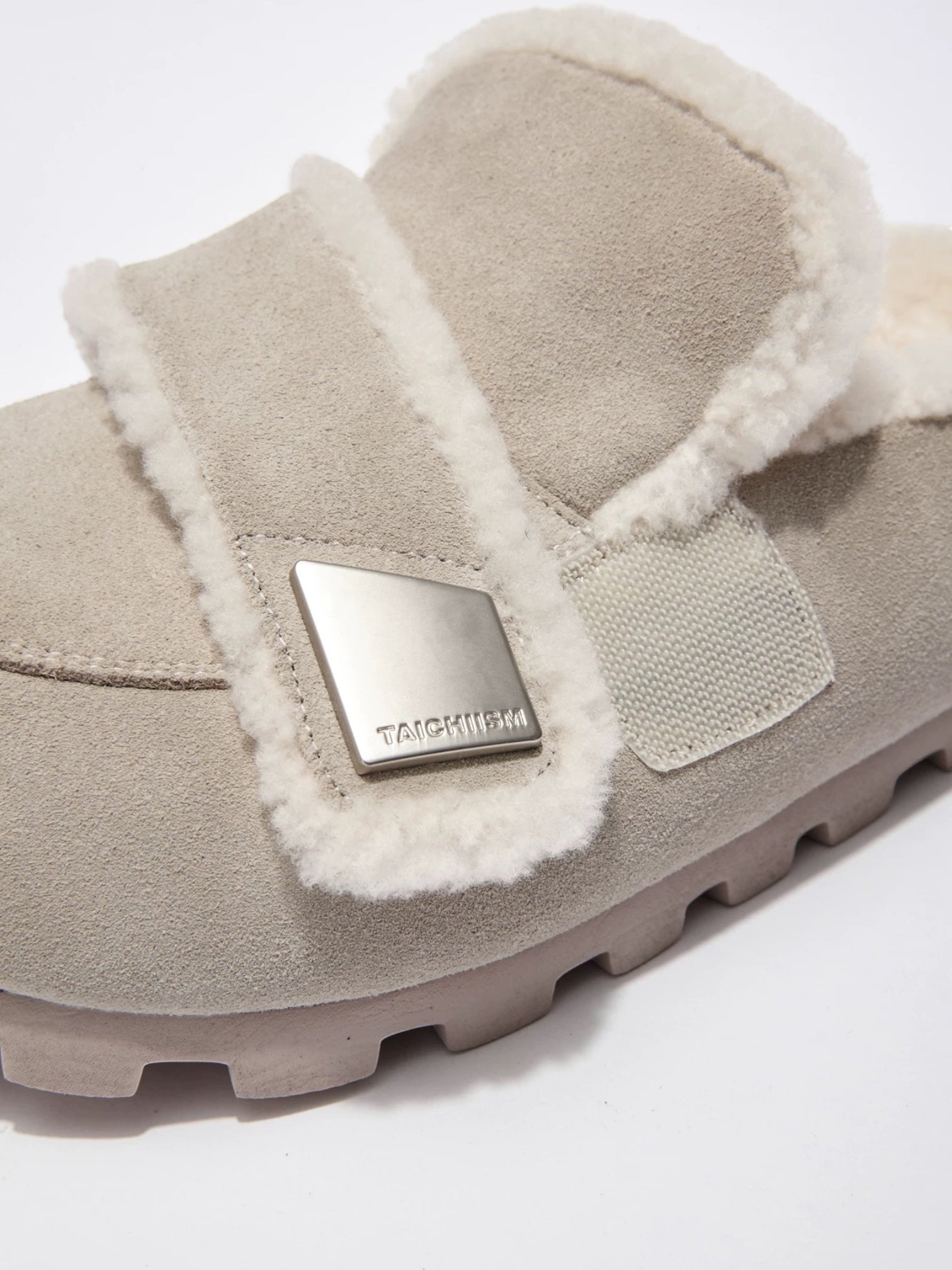 Wool Padded Fat Head Fur Slippers