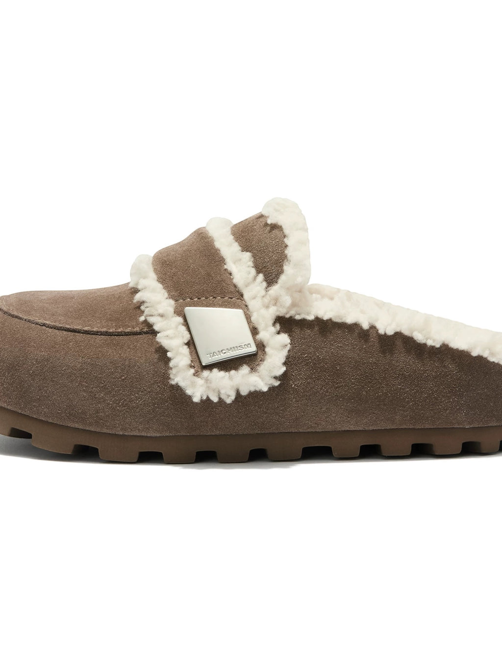 Wool Padded Fat Head Fur Slippers