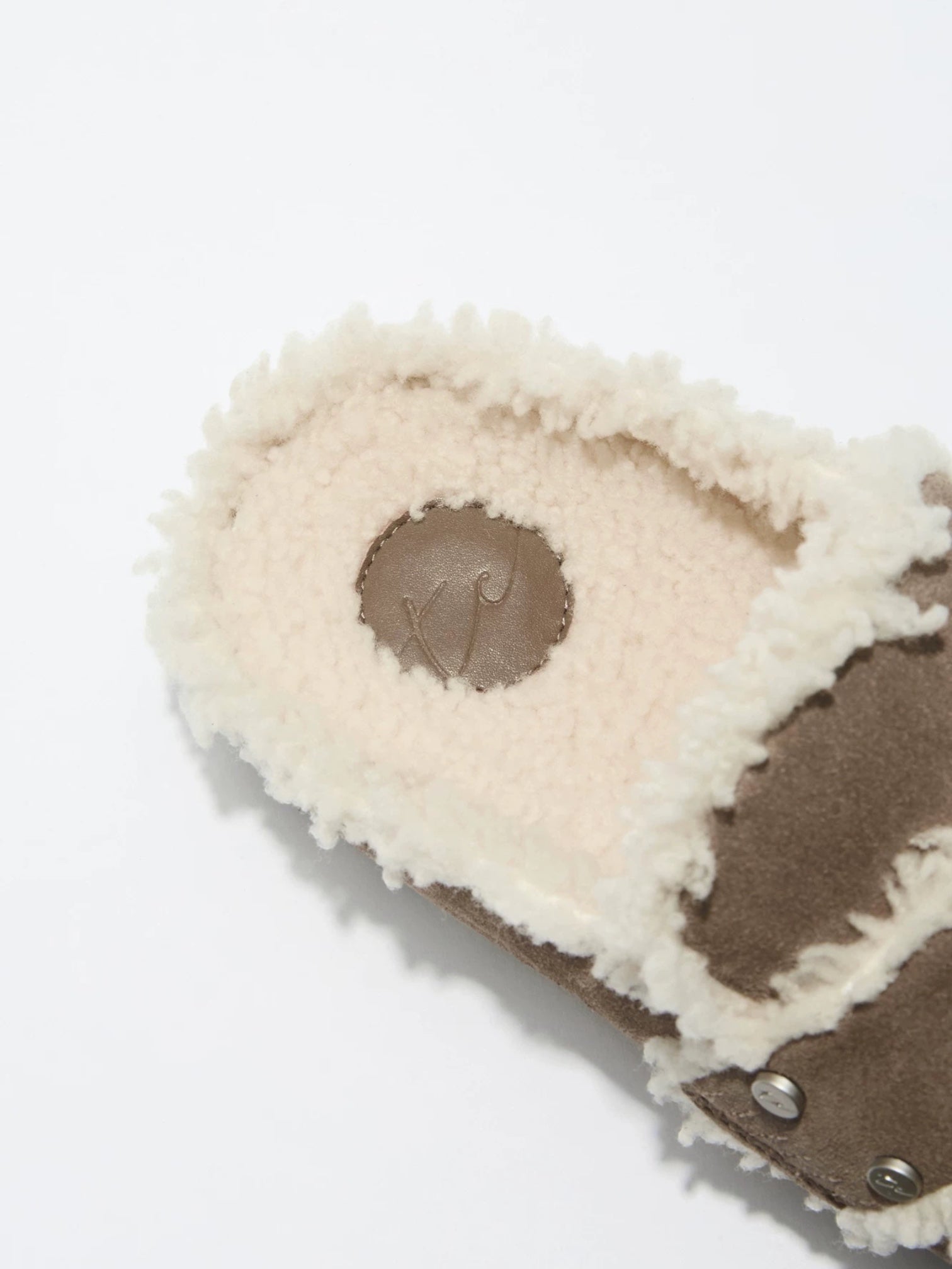 Wool Padded Fat Head Fur Slippers