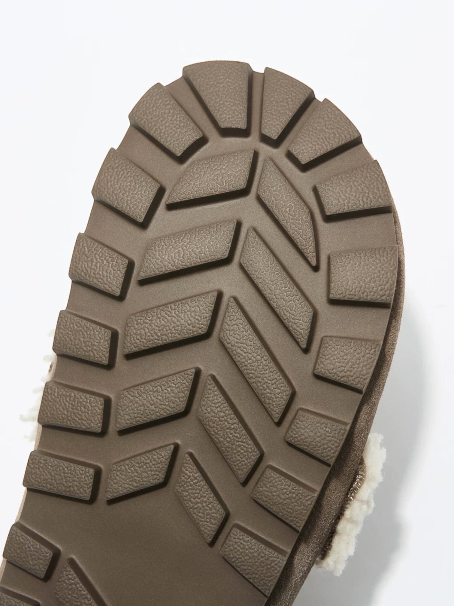Wool Padded Fat Head Fur Slippers